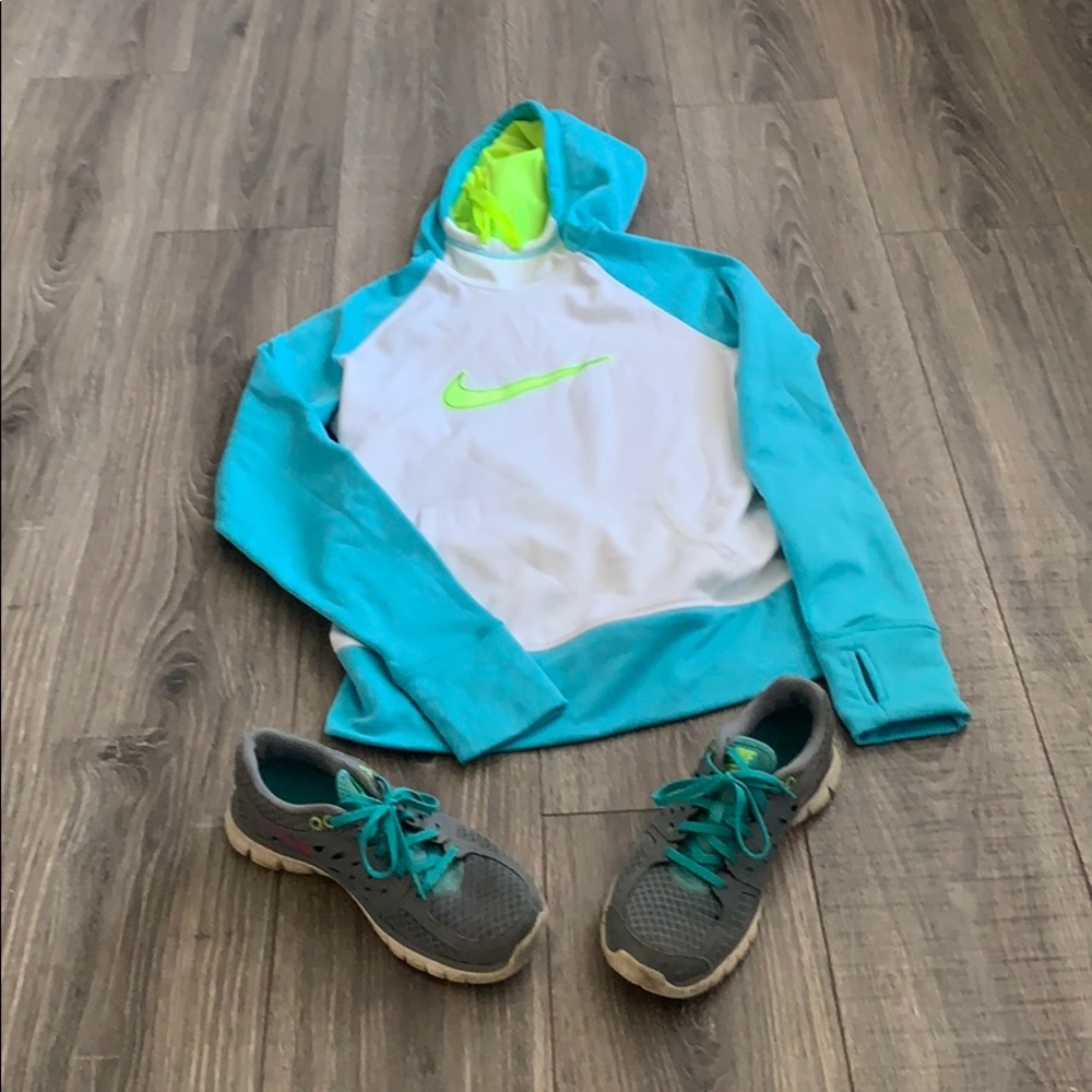 Neon colorful Nike jacket